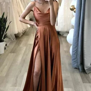 import placeholder for simple a line long prom dresses spaghett 160218992